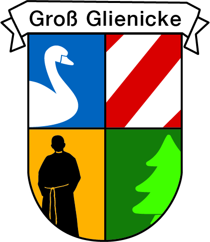 Wappen Mönch OBR Ortseingang Groß Glienicke Logo